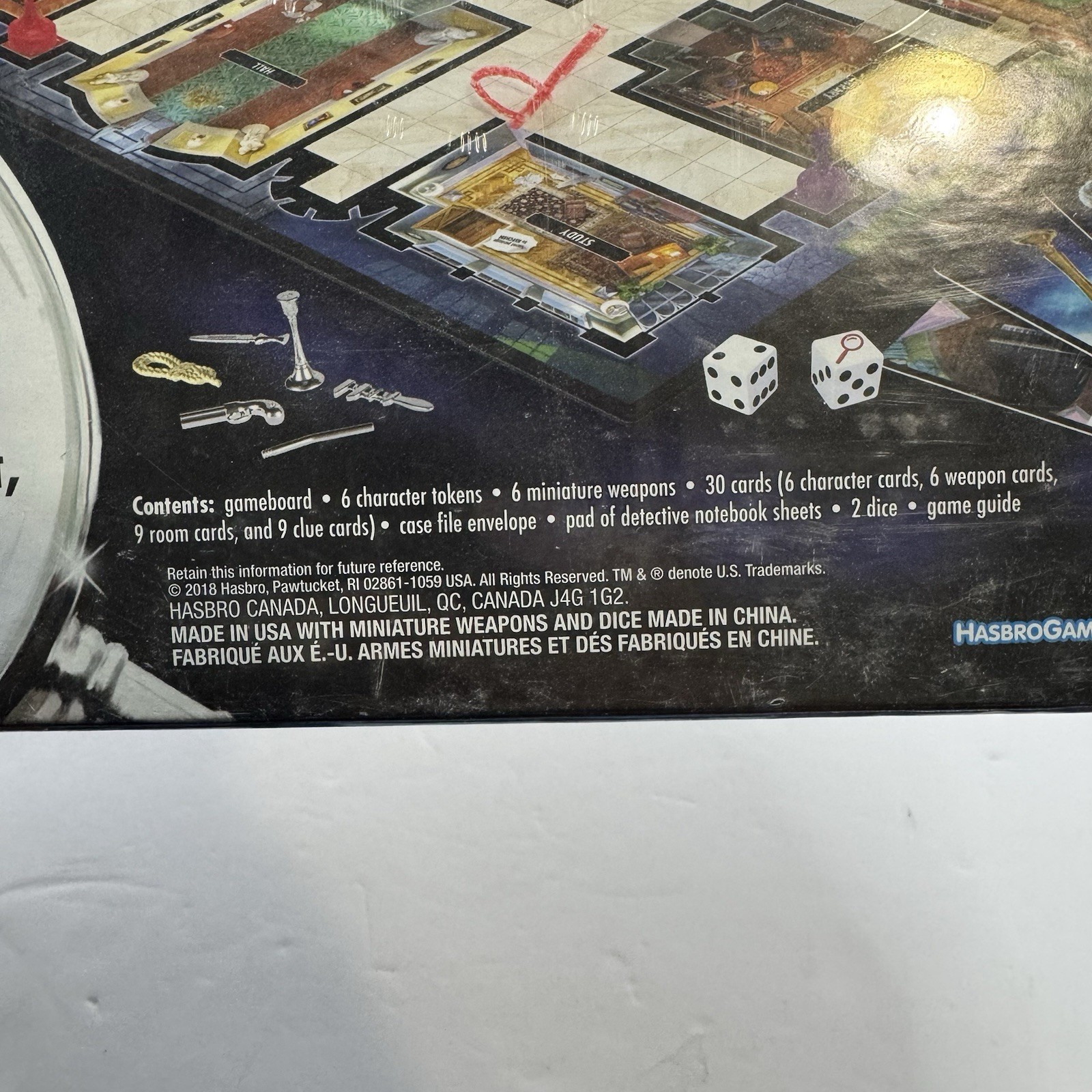 Clue The Classic Mystery Board Game NEW & Sealed Hasbro Parker Brothers