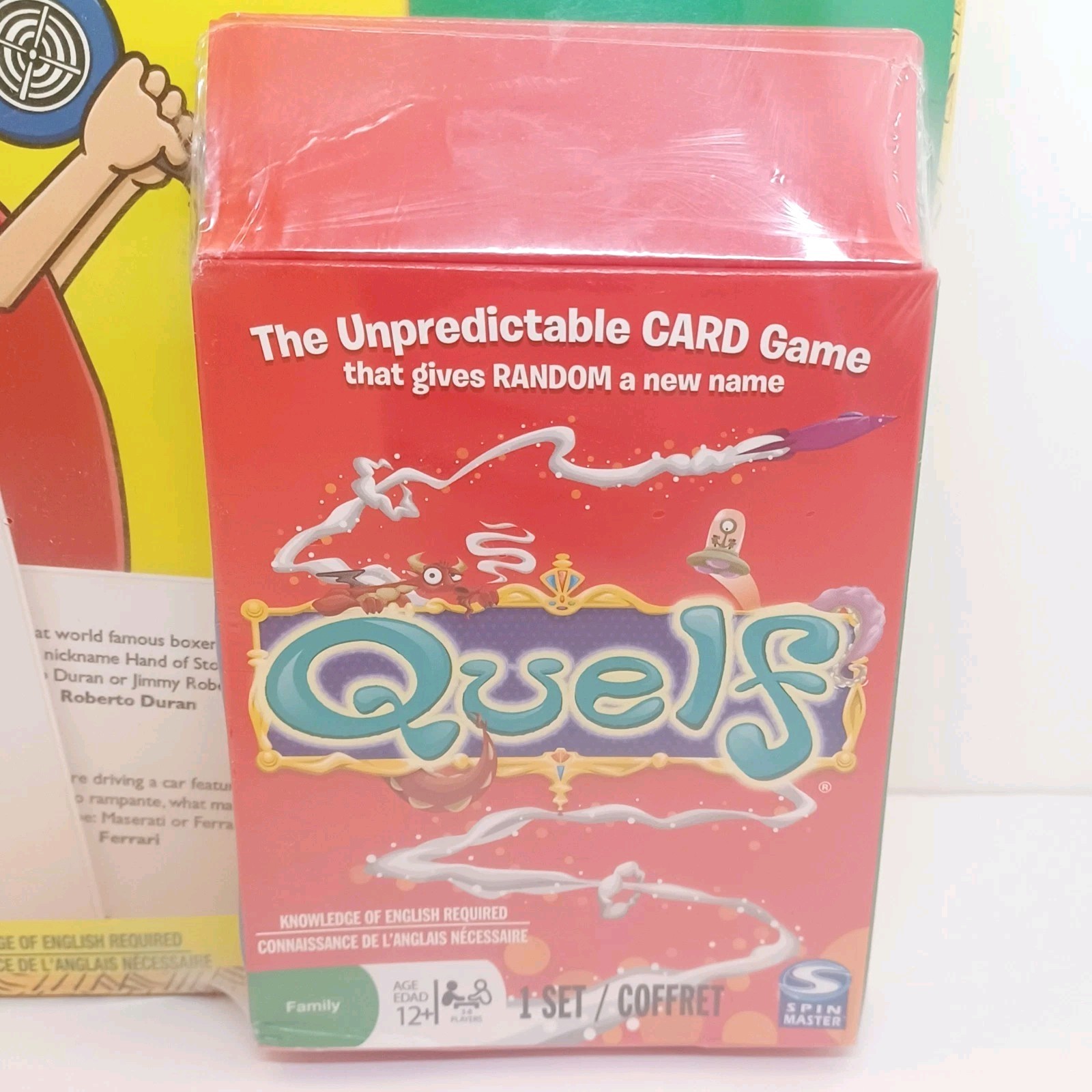 Battle Of The Sexes Board Game Bonus Quelf Card Game Unopened Sealed Box