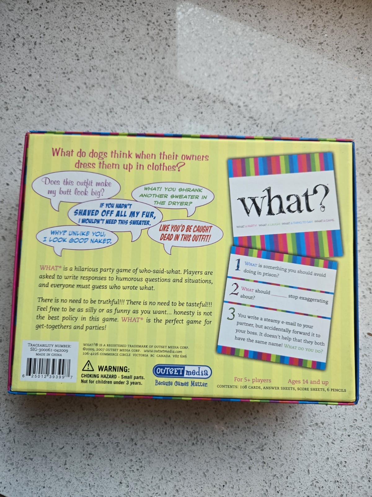 OUTSET Media – What Game Ages 14 and Up
