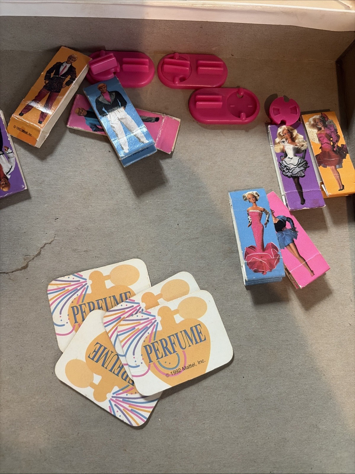 Barbie Dream Date Board Game 50688 Golden 1992 READ- Not Complete – For Parts