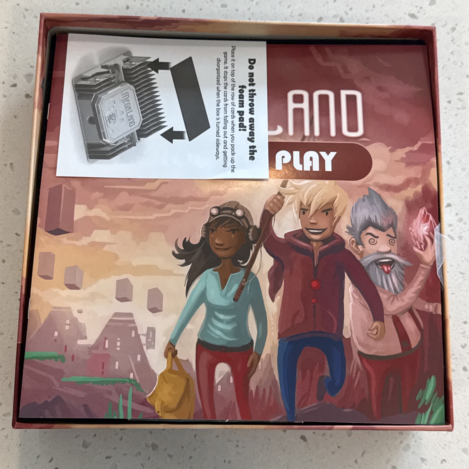 Megaland Board Game Red Raven Games