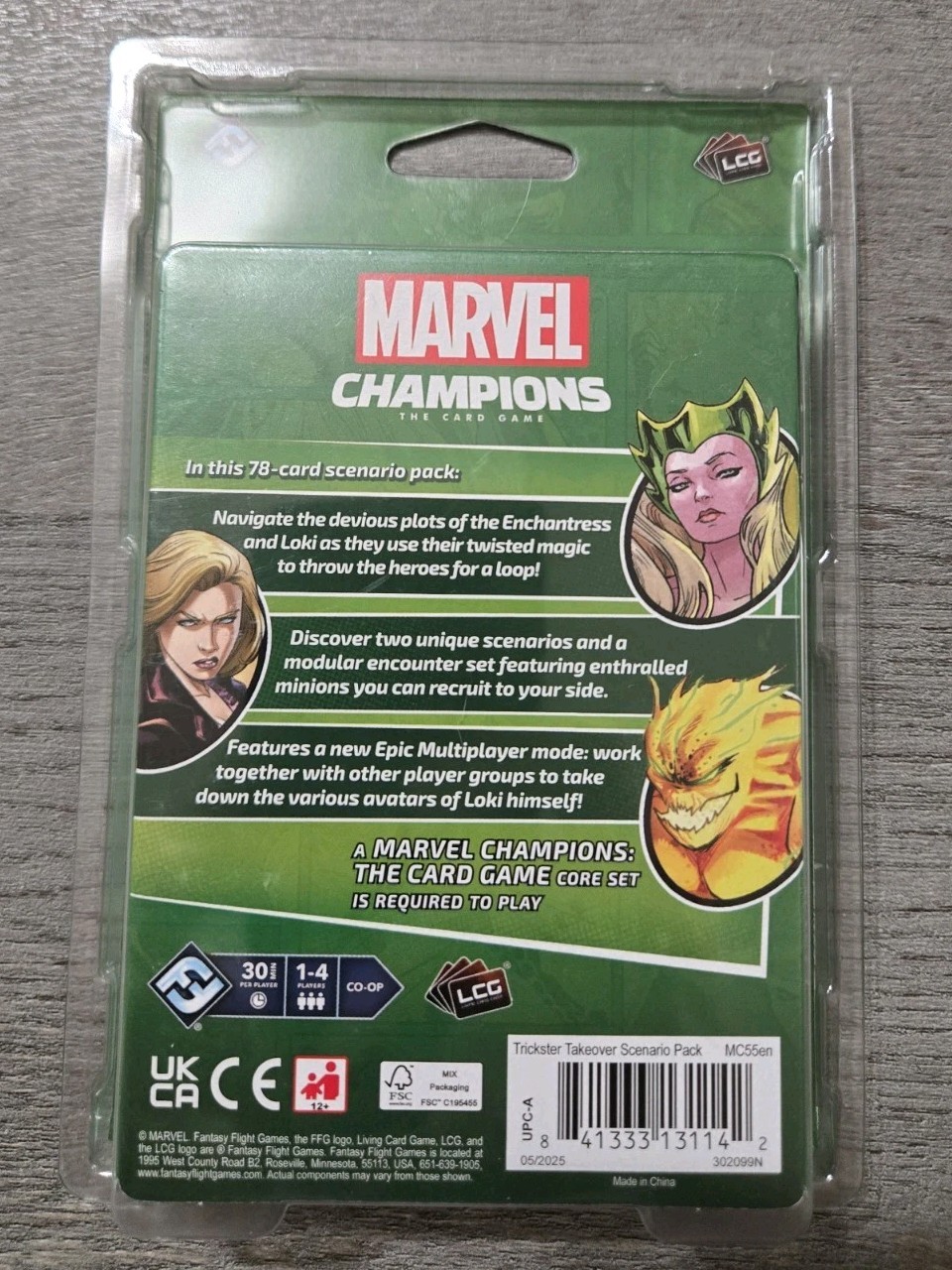 Marvel Champions Card Game LCG- Trickster Takeover Scenario Pack, New/Sealed
