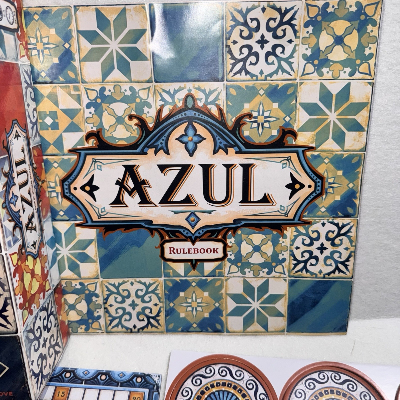Azul Strategy Board Game 100% Complete 2021 Next Move 2-4 Players VG COND.