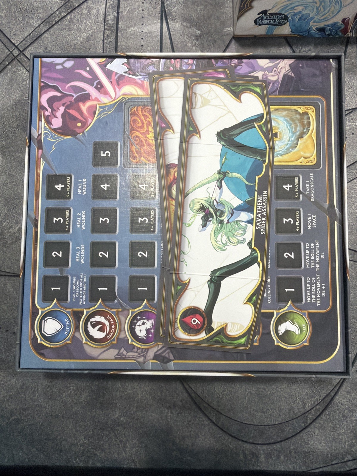 Dragonscales Board Game +Dice Tower Promo Cards Arcane Wonders Richard Launius