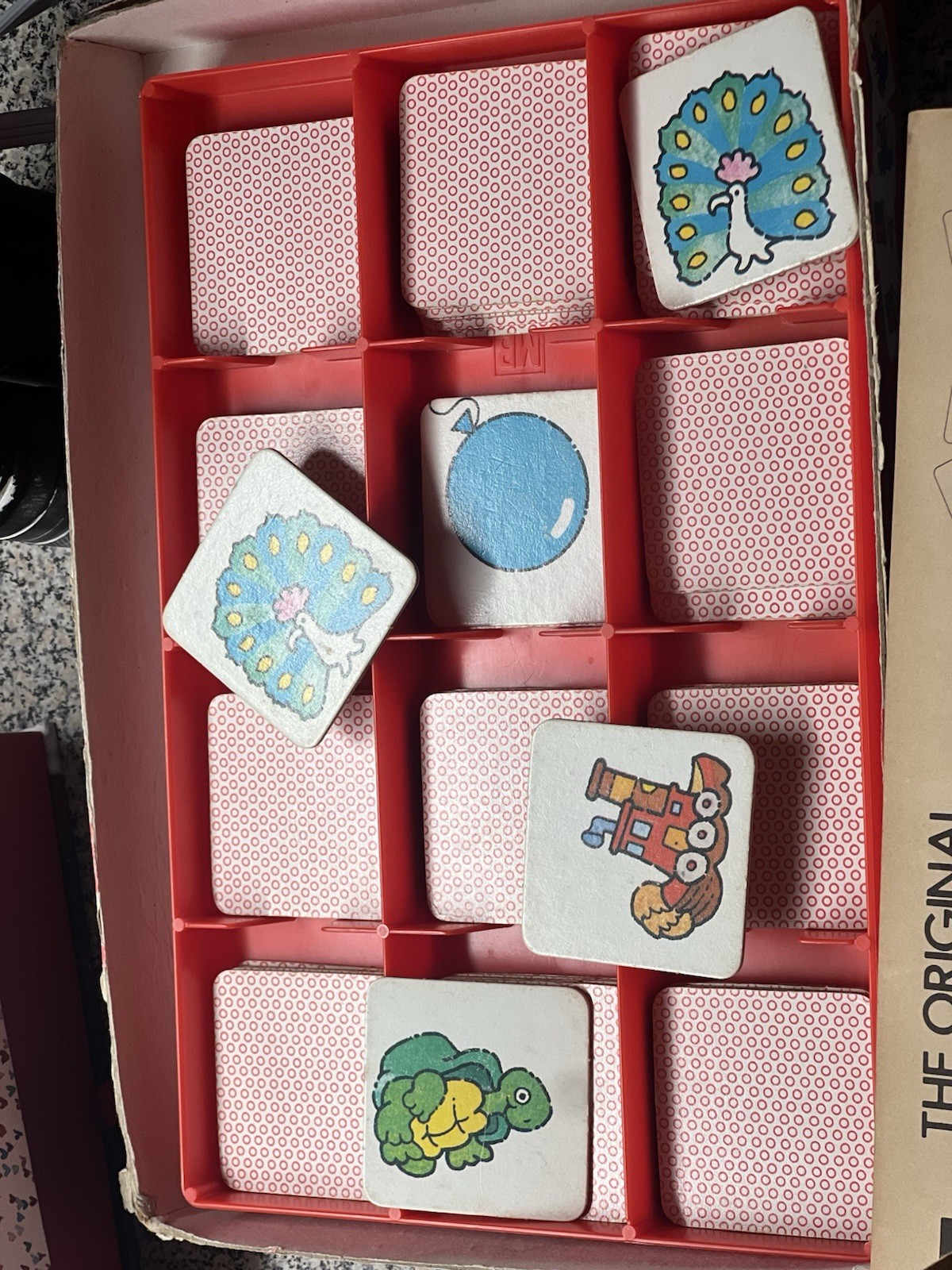 Vintage Milton Bradley 1986 The Original Memory Card Matching Game 4664 – Sealed