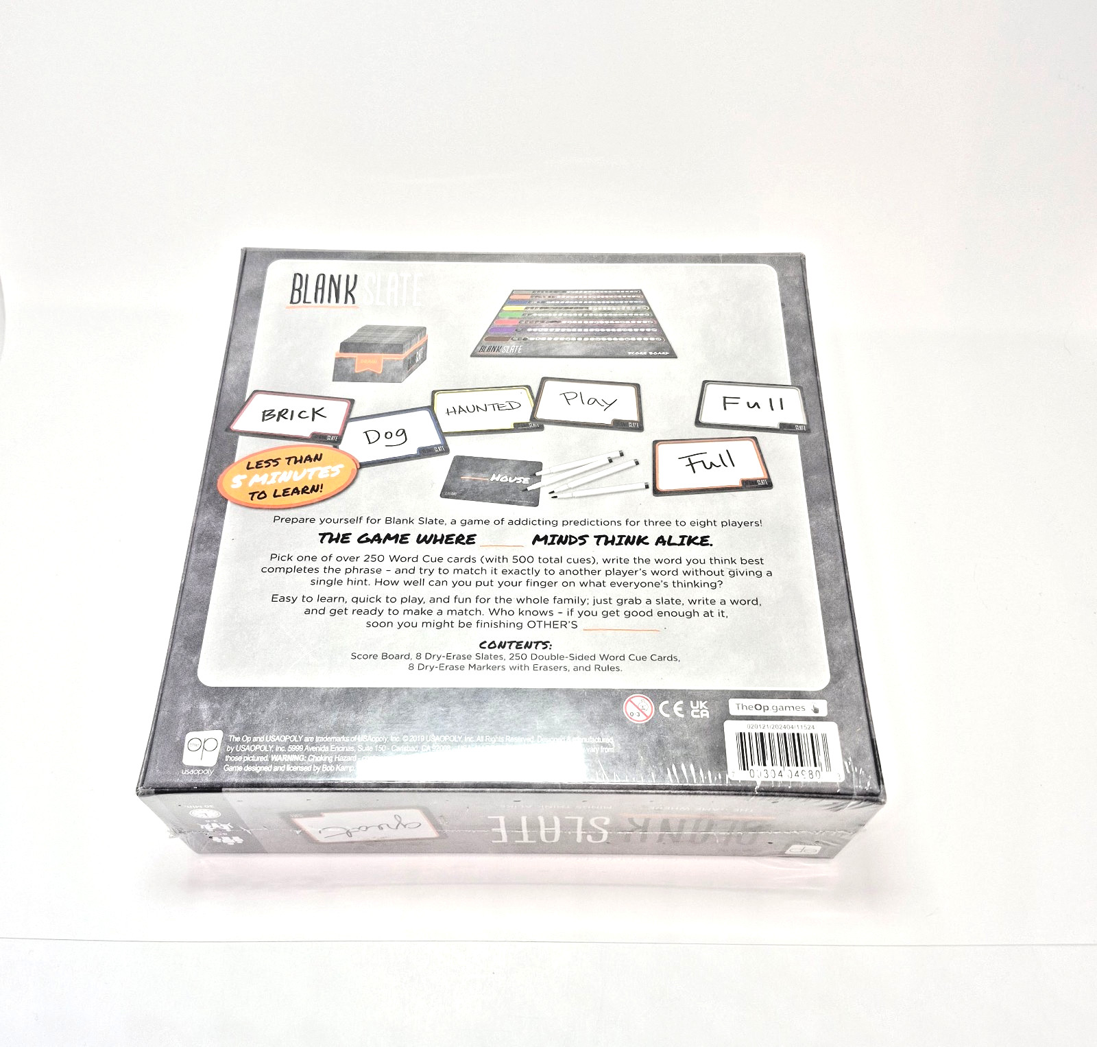 Blank Slate Party Game by The Op Games – New Factory Sealed – Word Guessing Game
