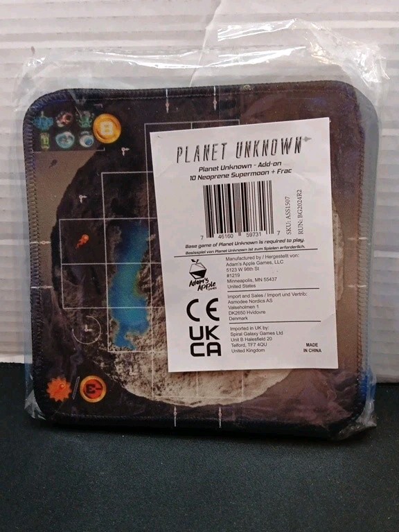 Supermoon Neoprene Mat Set for Planet Unknown NEW