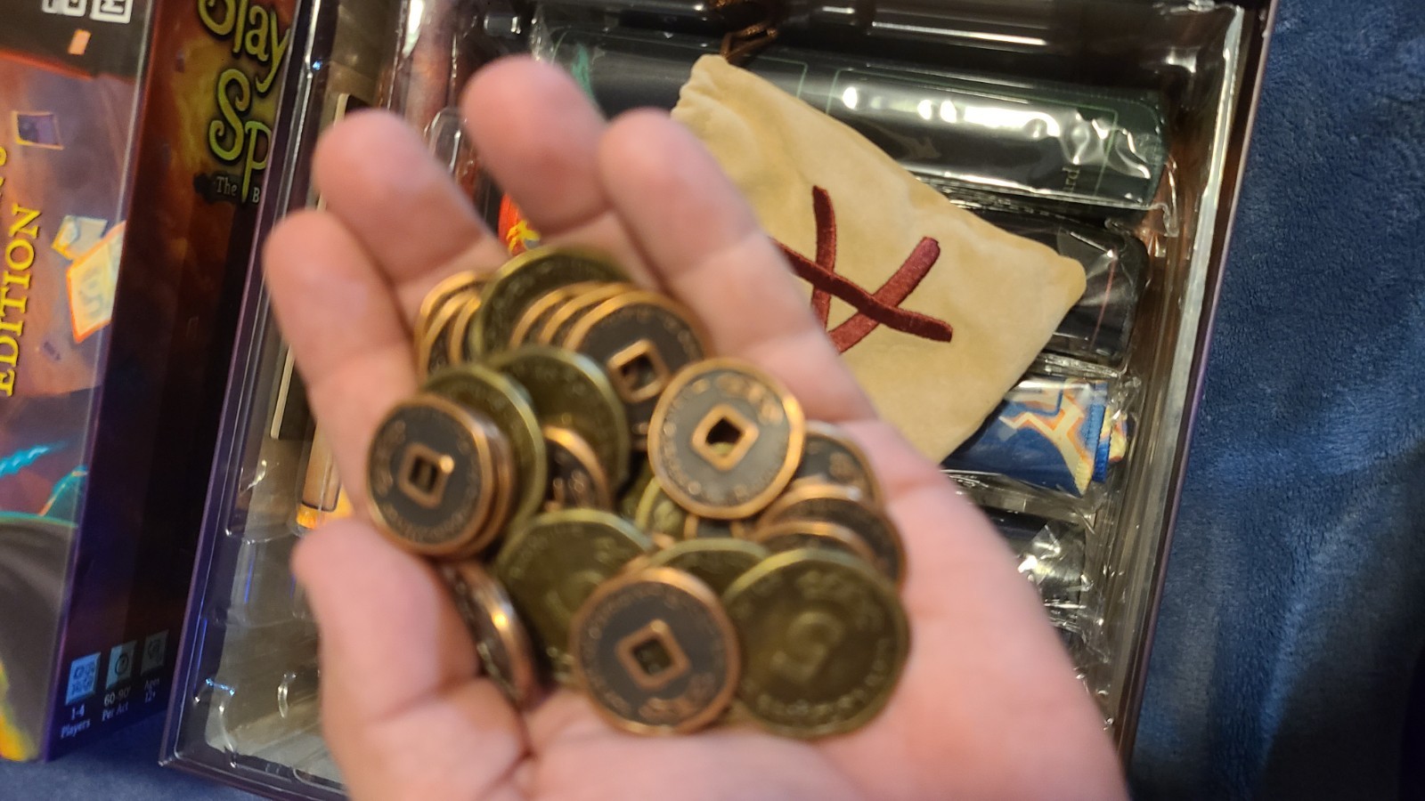 Slay the Spire Collector’s Edition Open Box Metal Coins Sleeves