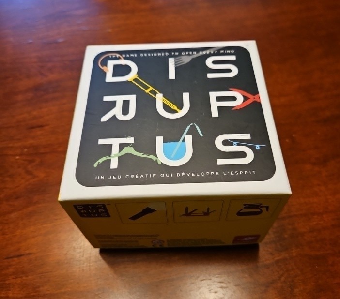DISRUPTUS by FoxMind . Creative, Challenging Card Game. Ages 10+