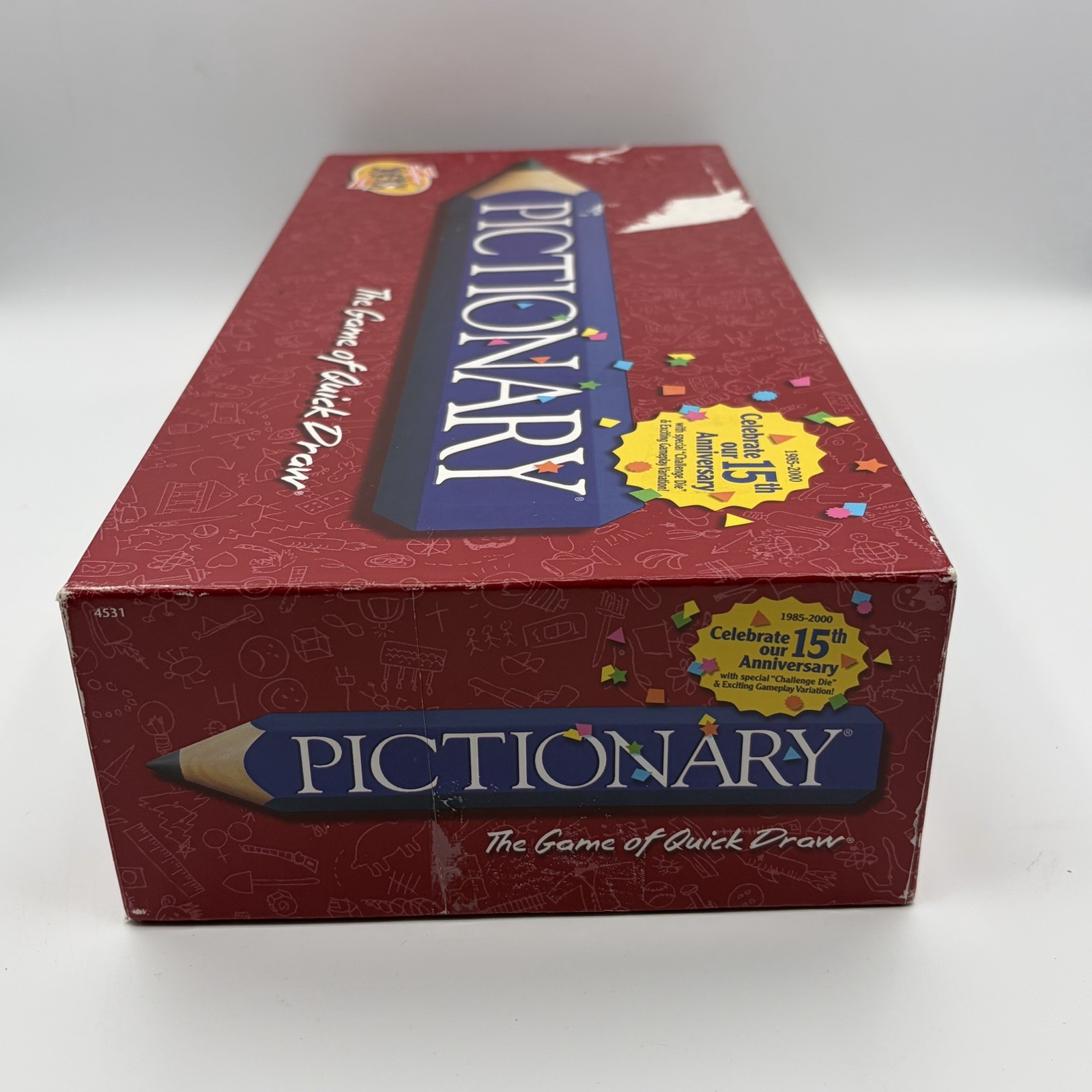 Vintage 2000 Pictionary The Game Of Quick Draw Board Game – 100% Complete