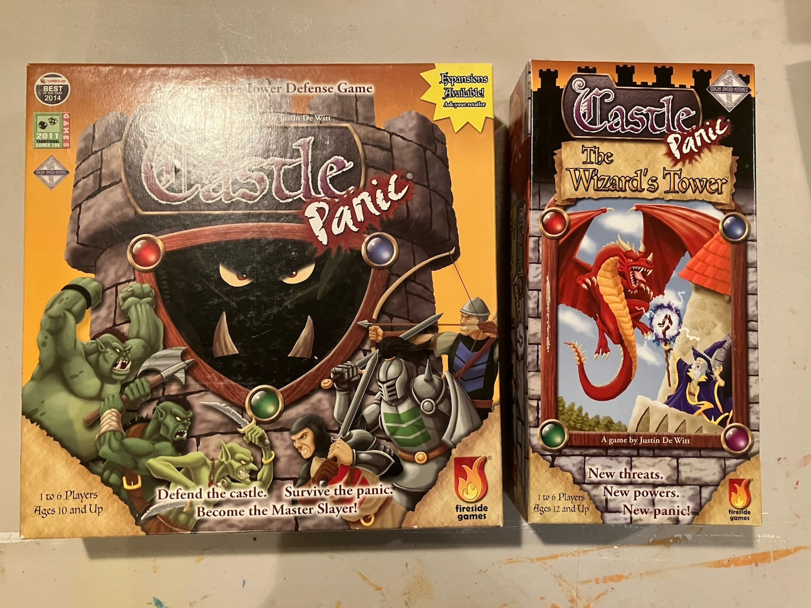 Castle Panic + The Wizard’s Tower Expansion