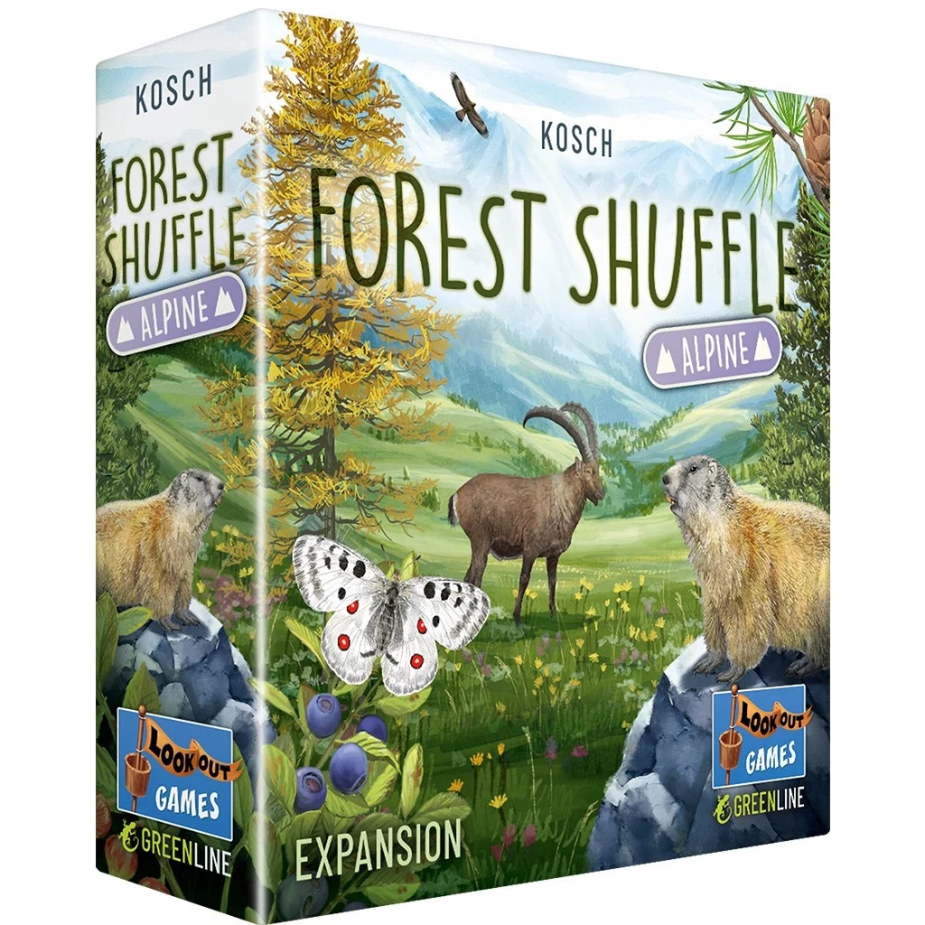 Forest Shuffle Alpine Board Game Expansion By Lookout Games NEW