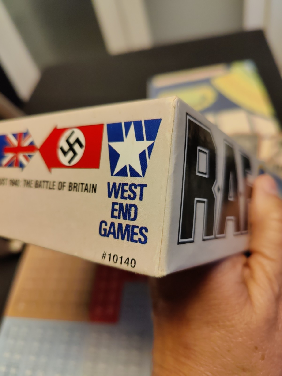 RAF Aug 1940: The Battle of Britain -GAME -West End Games -COMPLETE -1986