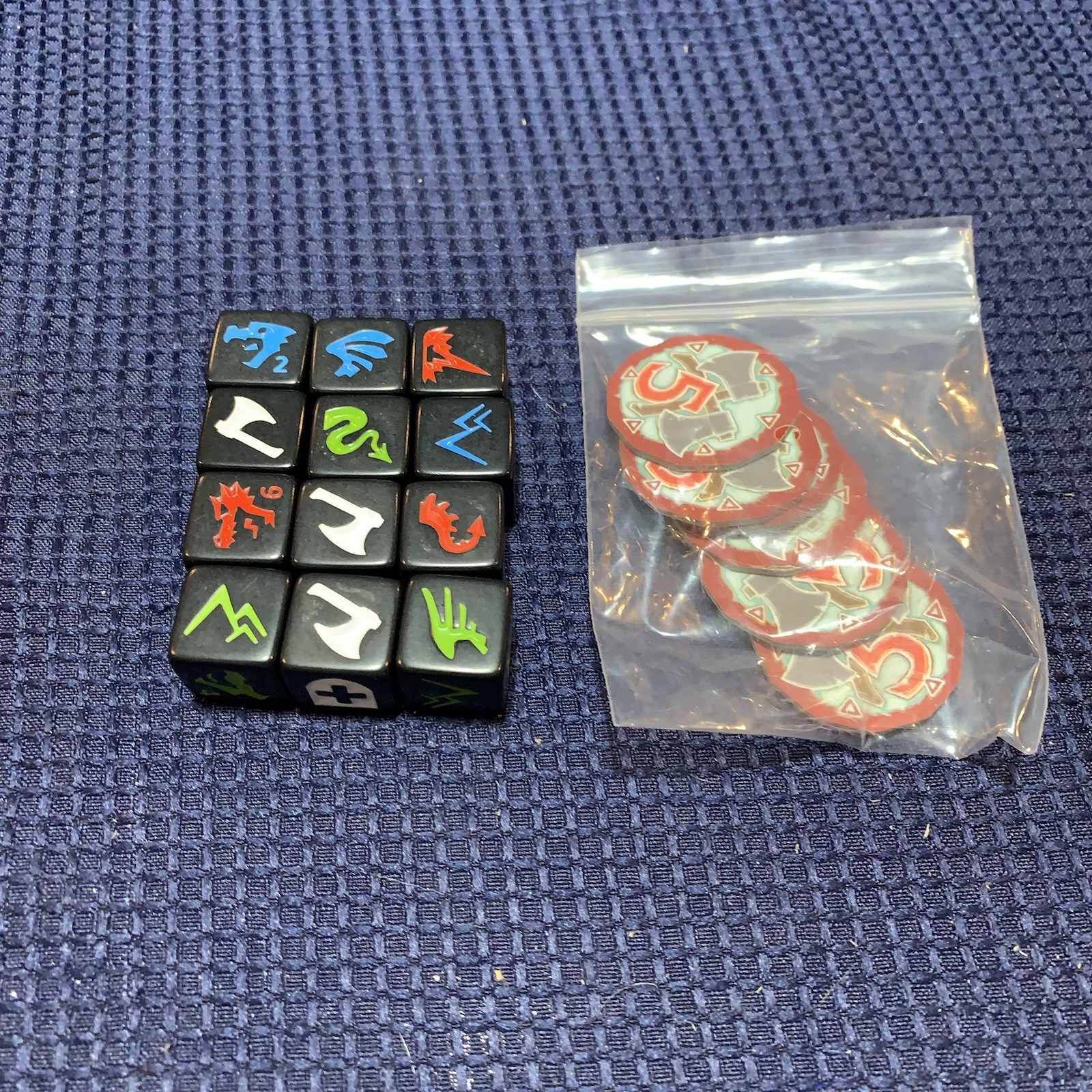 Dragon Slayer RPG Indie Dice Game with Twist Fantasy Knights Complete Free Ship