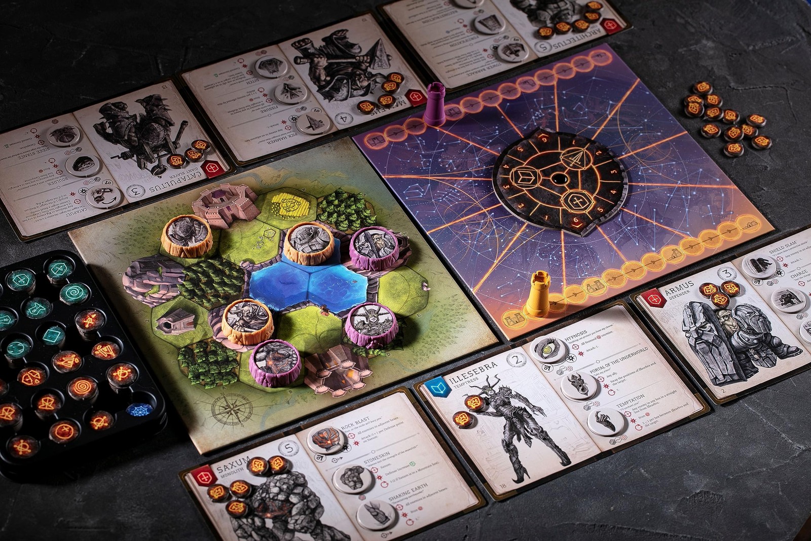 CrowD Games | Bestiary of Sigillum Board Game | 1/2/4 Players | Ages 14 and u…
