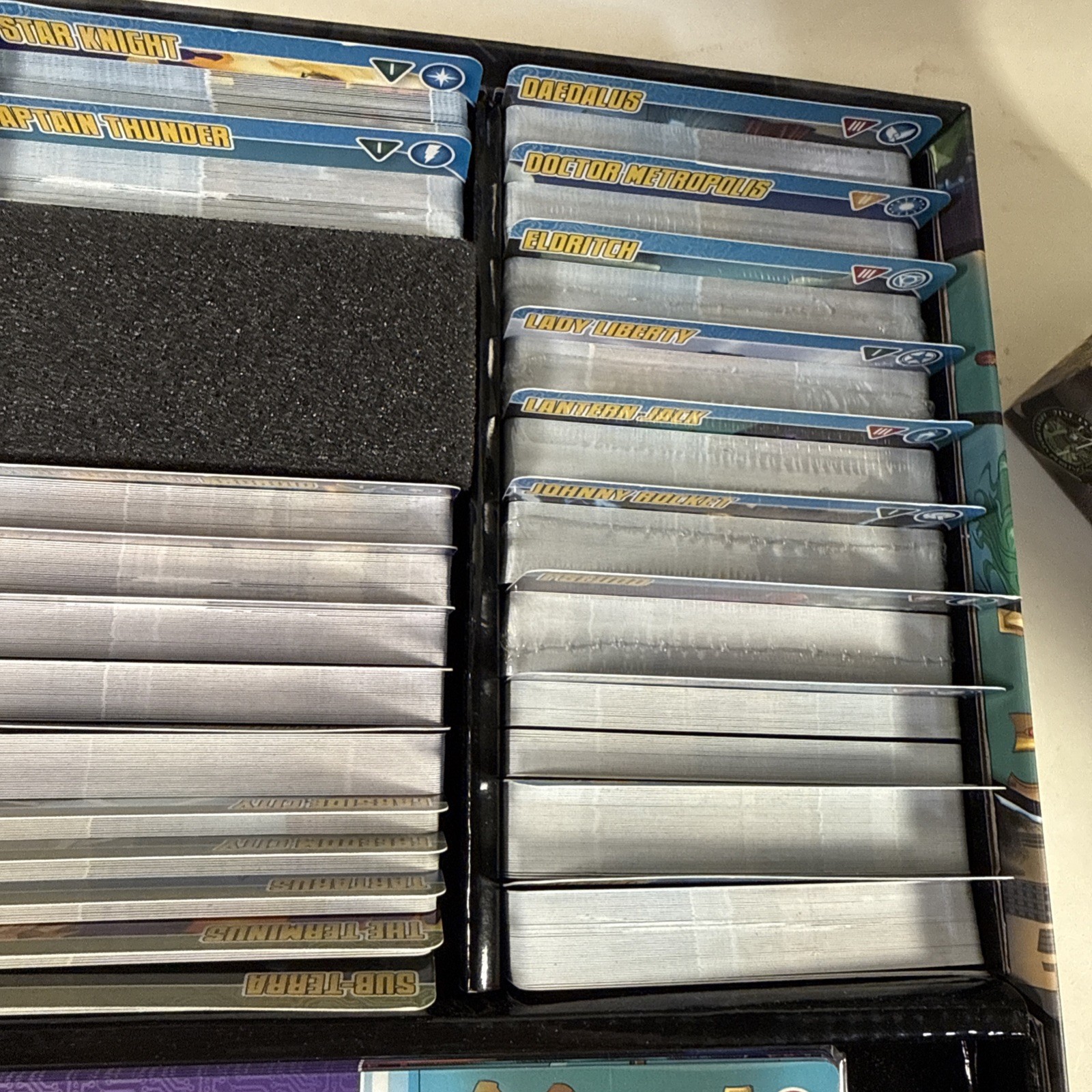 Sentinels of Earth-Prime Card Game Green Ronin Publishing With All 4 Expansions