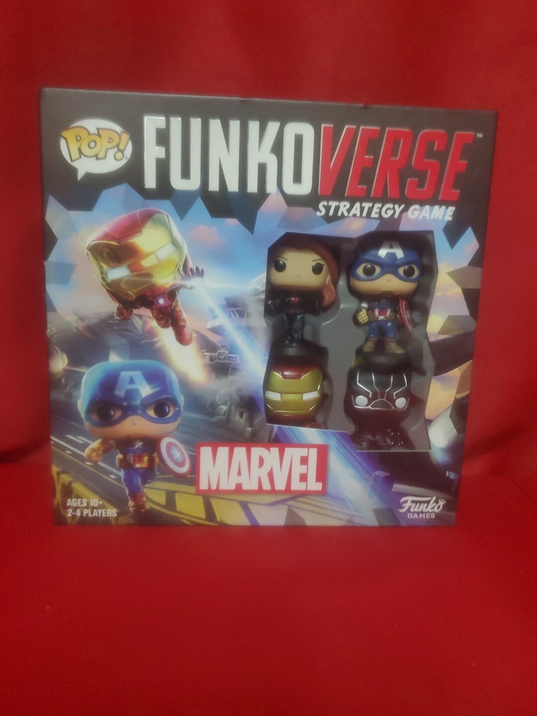 Funko Pop Games FUNKOVERSE MARVEL 100 4-Pack Strategy Game NEW SEALED CHASE