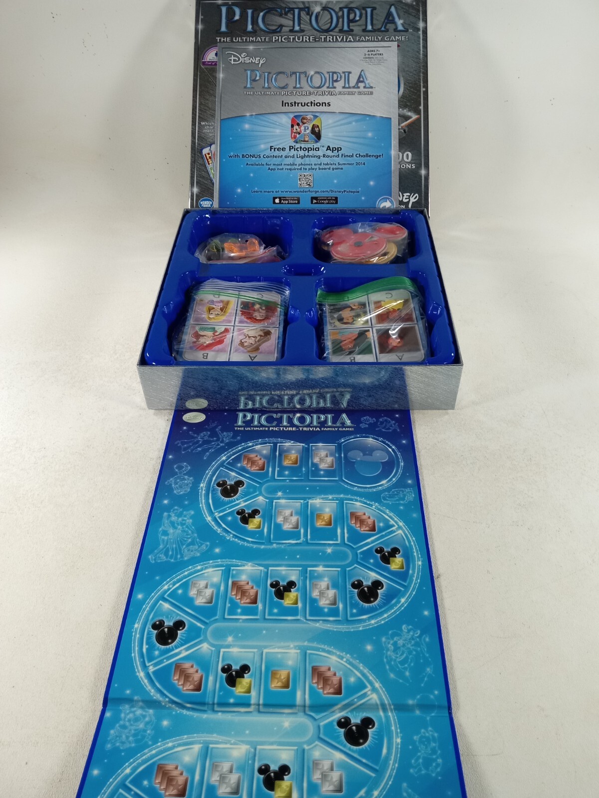 Pictopi Picture Trivia Game 1000 Questions Disney Edition