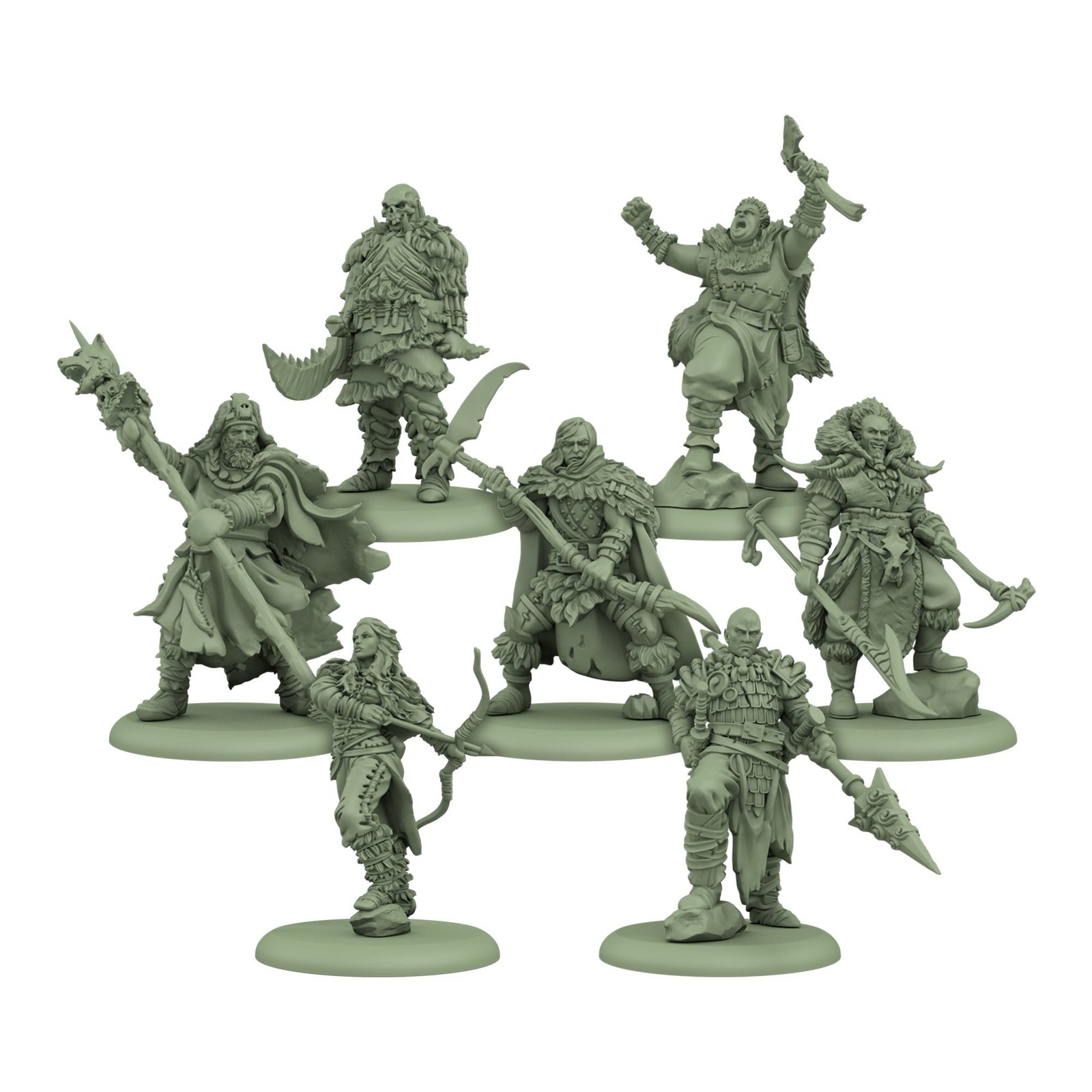 A Song of Ice and Fire Tabletop Miniatures Free Folk Heroes I Box Set – Unleash
