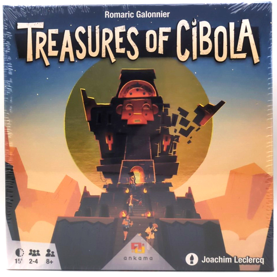 Treasures of Cibola Board Game New Sealed Strategy Family Adventure Play