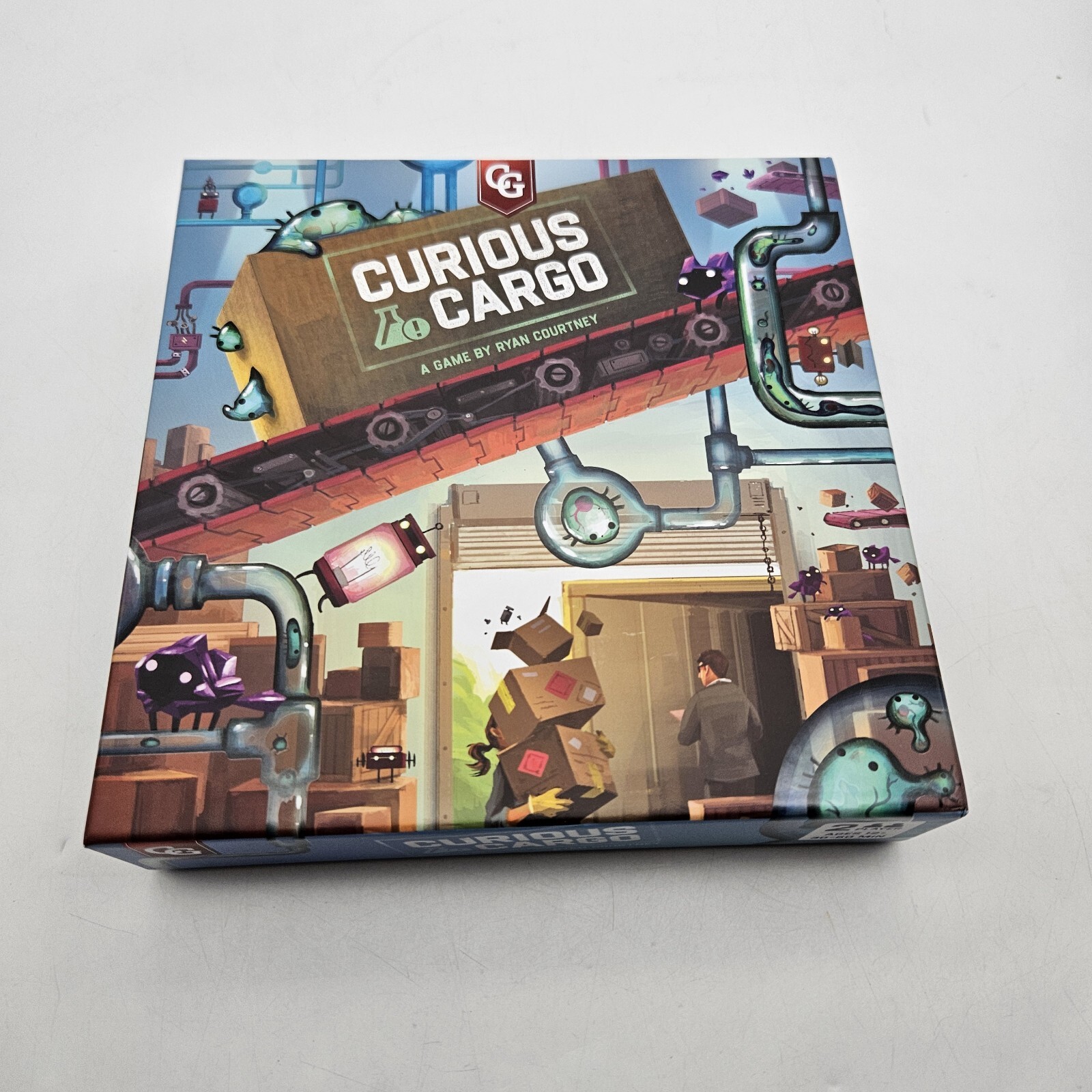 Curious Cargo Board Game Capstone Games Inventoried 100% Complete