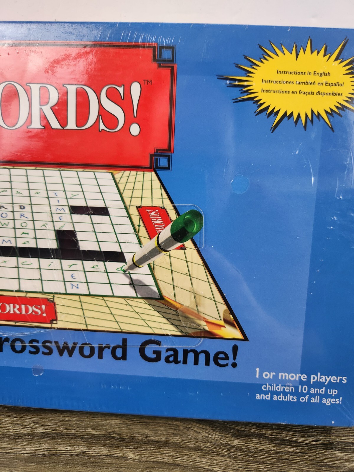 Wizwords The Ultimate Crossword Game by Alexander Game Industries 1995 NEW