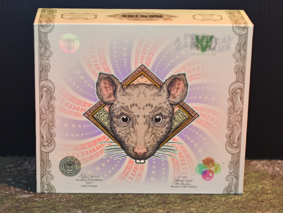 Mud – Limited Edition Political Strategy Card Game VG+ (Cards Sealed)
