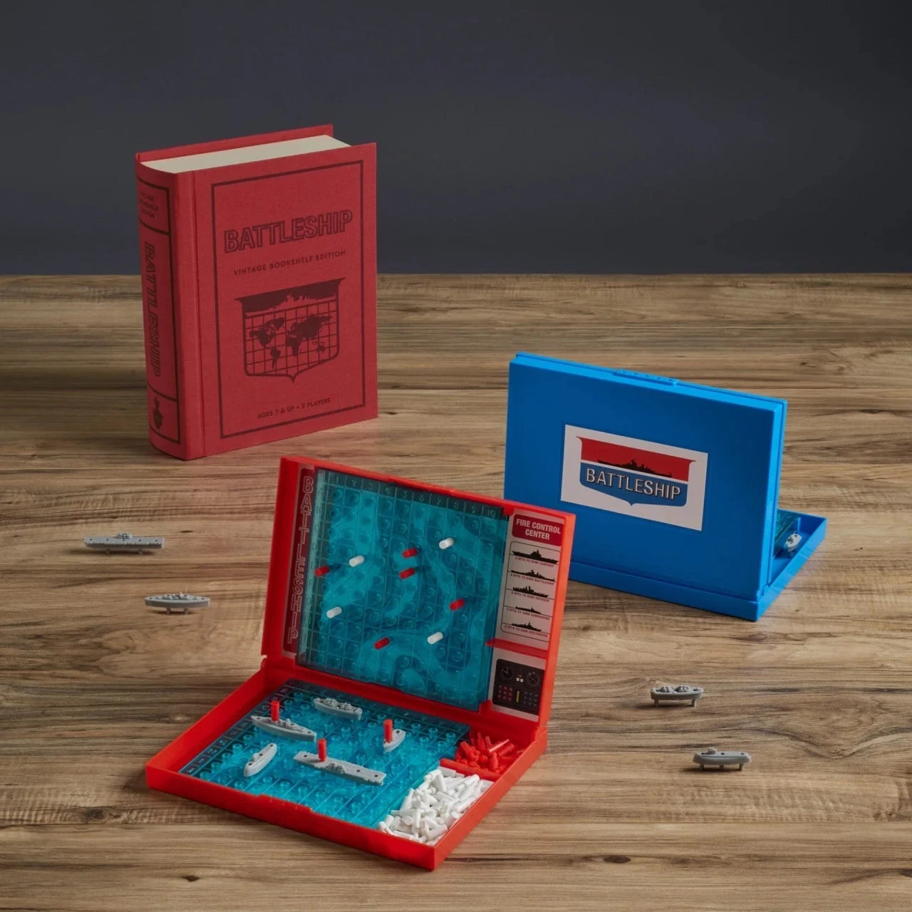 RISK & Battleship Vintage Bookshelf Edition by WS Game Company Brand New