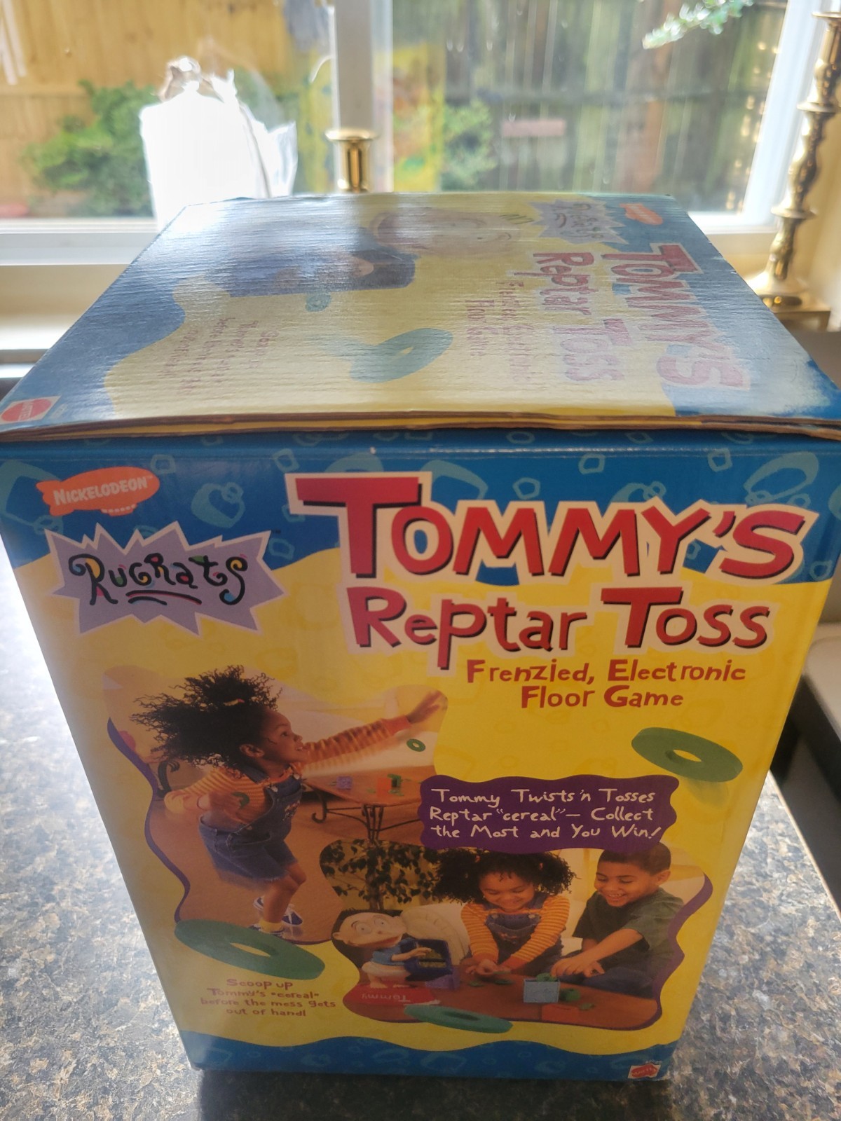Vintage Rugrats Tommy’s Reptar Toss Electronic Game Ages 4+ 2-4 Players