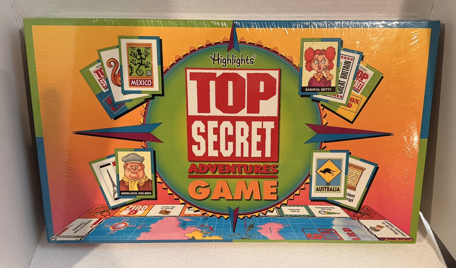 Highlights TOP SECRET ADVENTURES Game Board Game NOS 2005 BRAND NEW