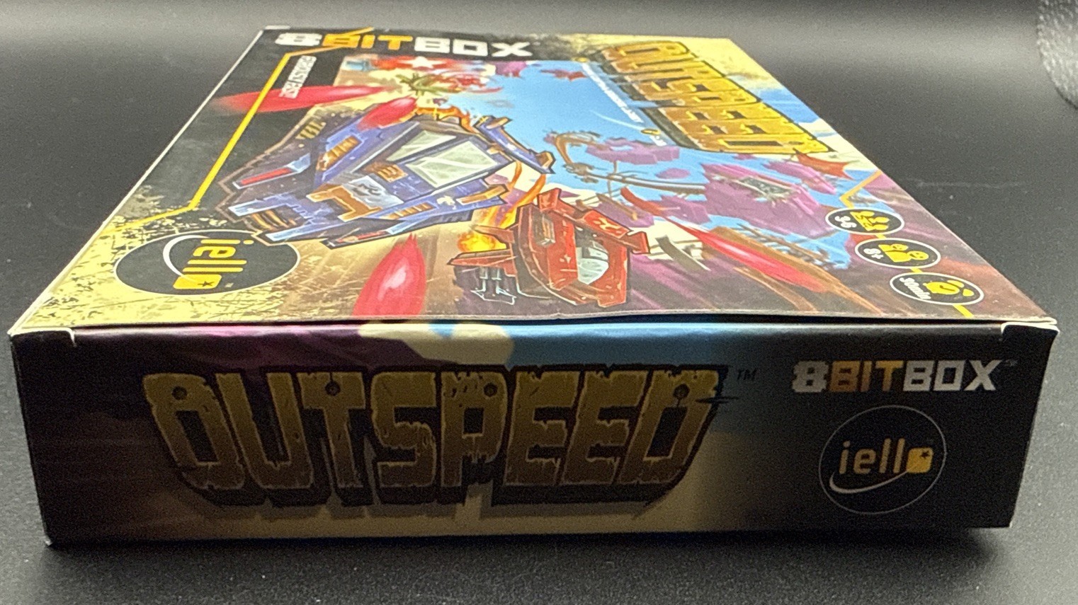Outspeed Game – Eight Bit Box Series – Iello – Complete – Pieces New Unused, VG