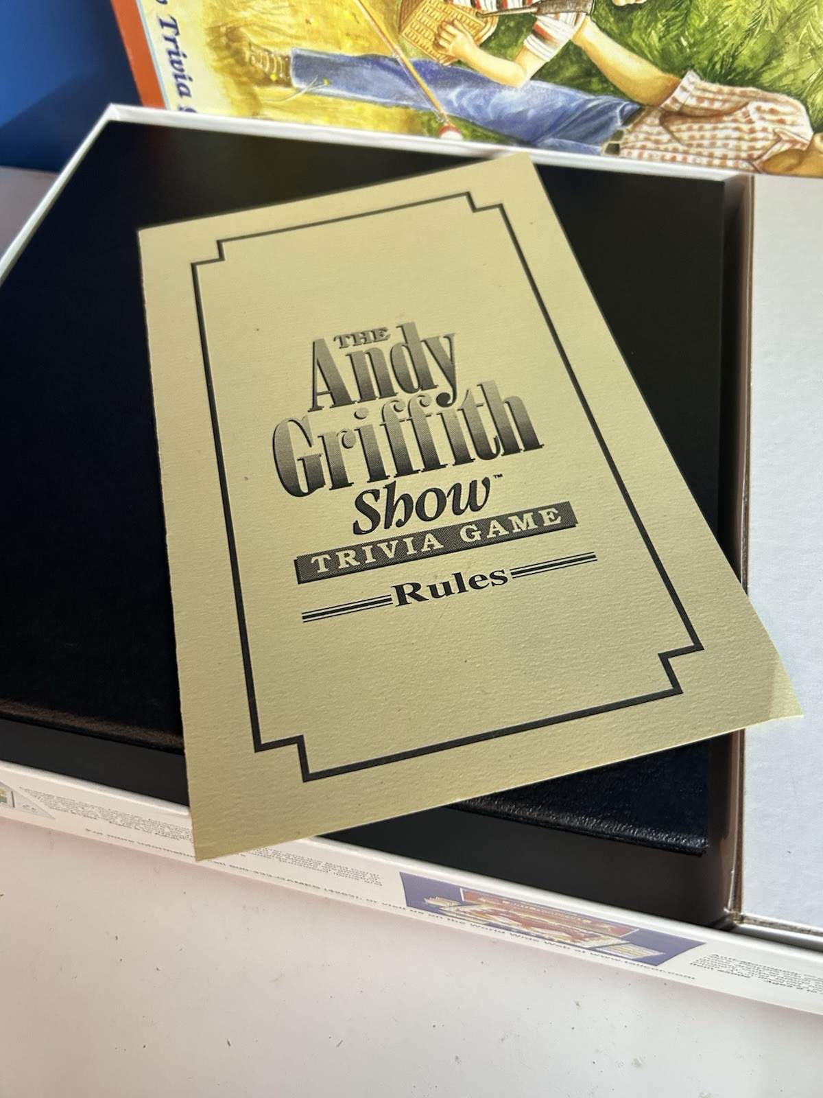 1998 The Andy Griffith Show Trivia Board Game Talicor – COMPLETE!