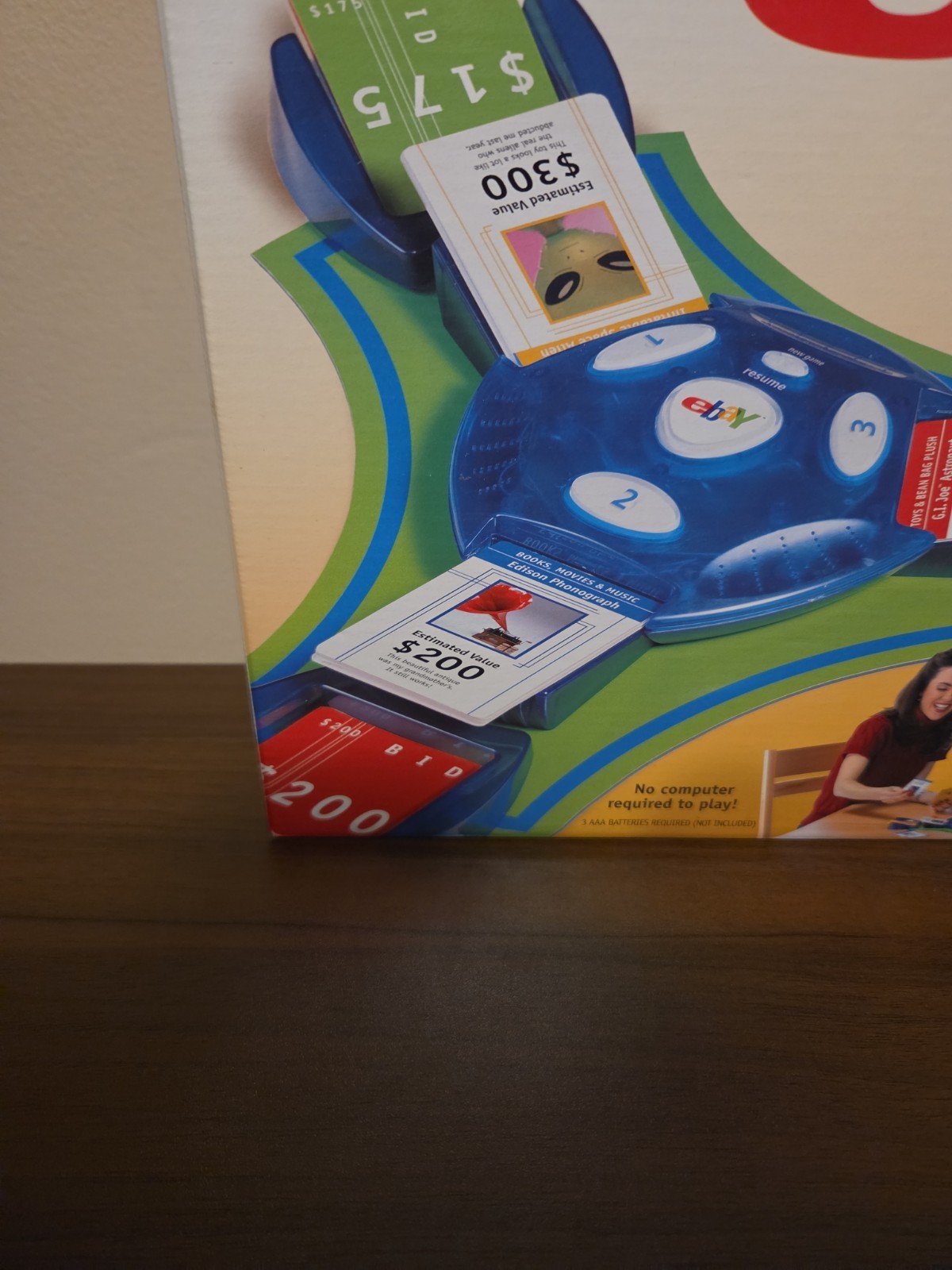 Vintage Parker Brothers Ebay Auction Board Game 2001 Brand New Sealed