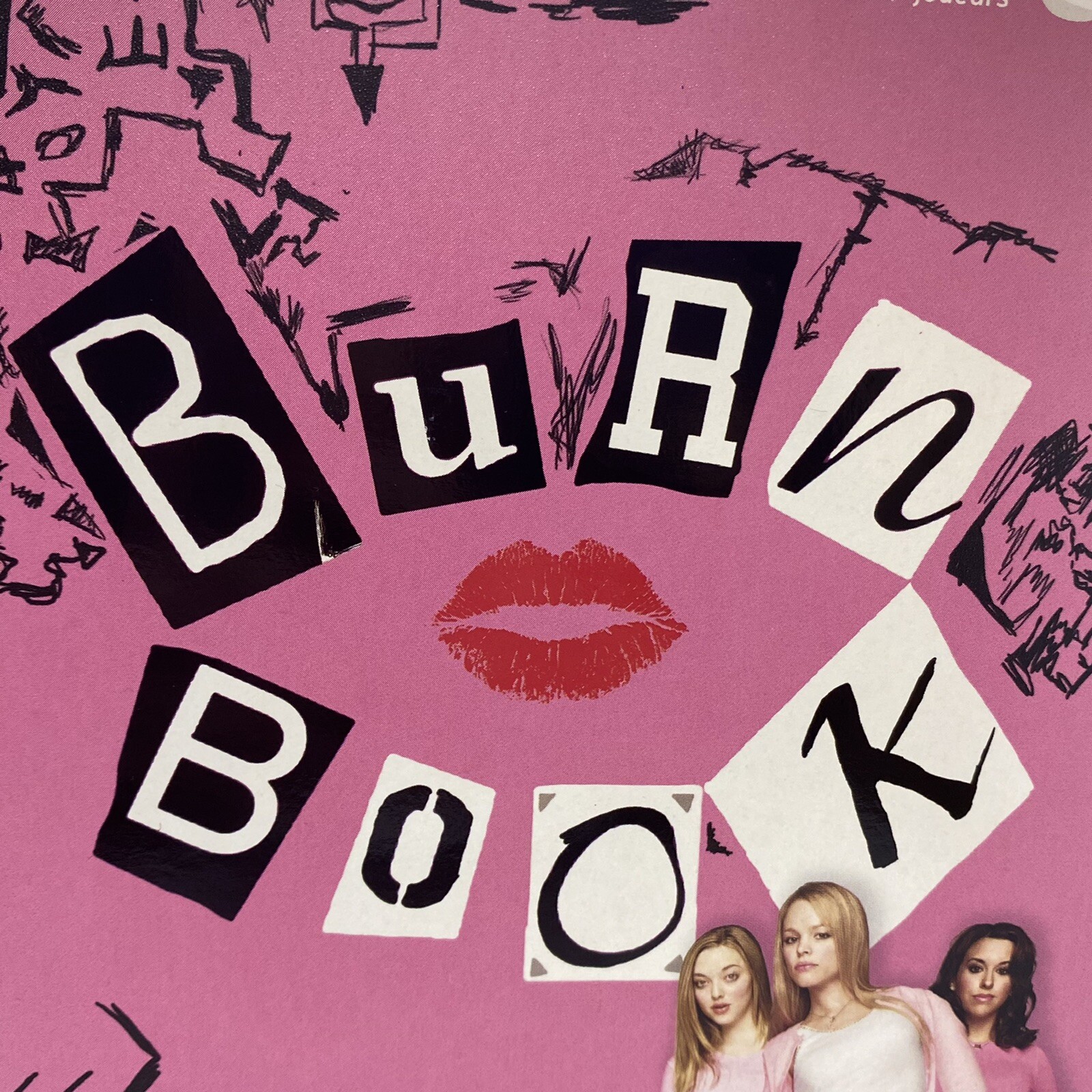 Brand New! MEAN GIRLS Burn Book The Party Game XX Board Game ~ NIP