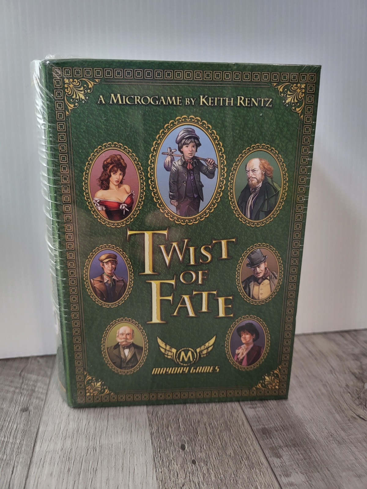 New In box (Sealed) Mayday Games Twist of Fate Board Game, historical