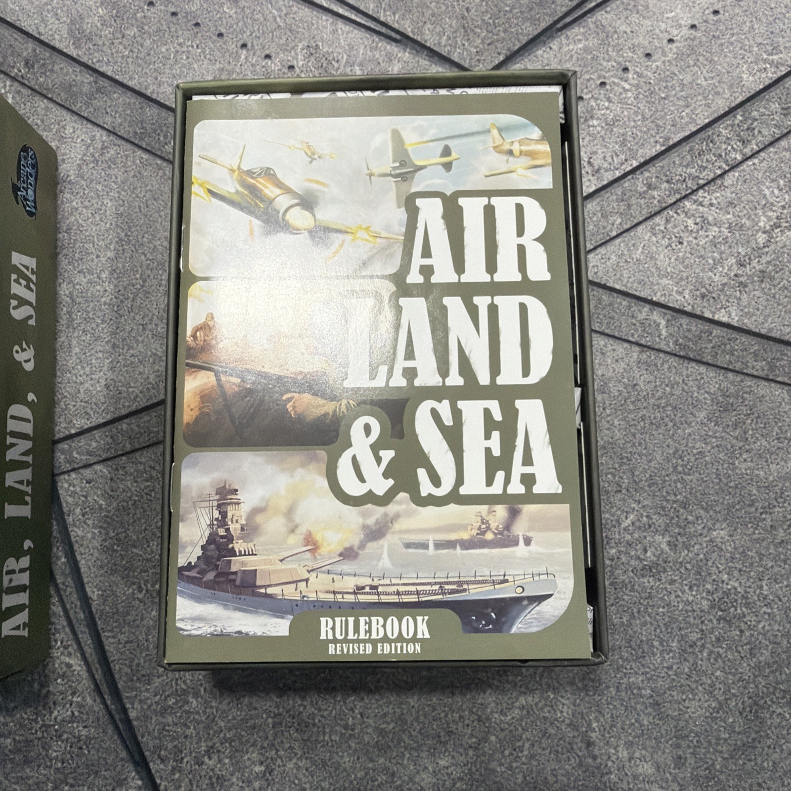 Air Land & Sea Card Board Game Arcane Wonders 2 Player Highly Rated