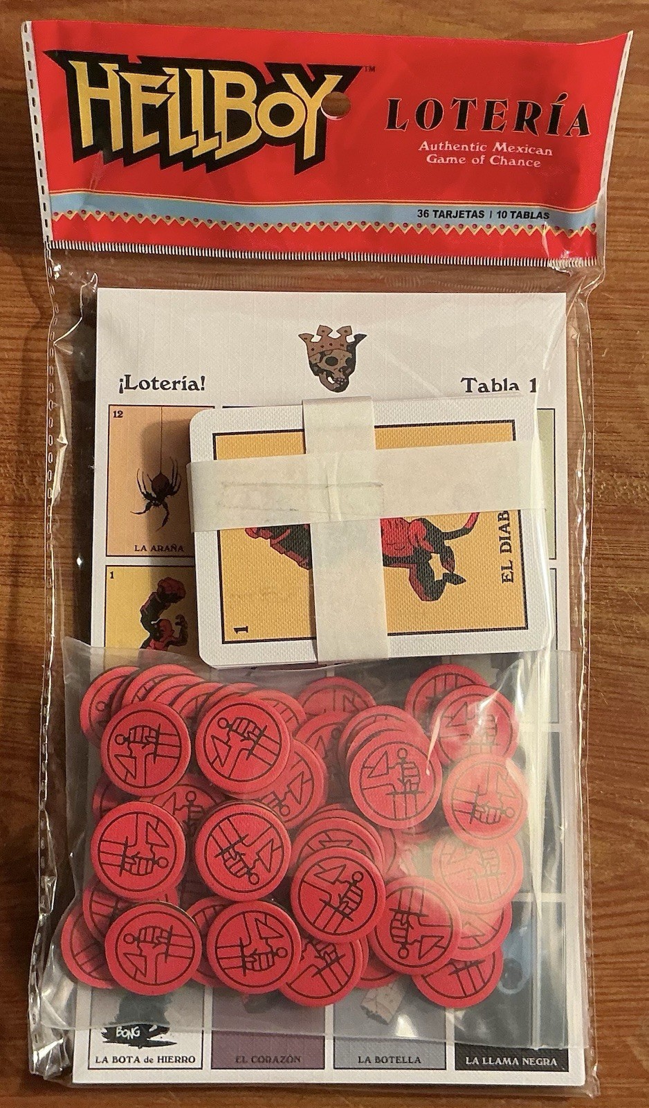 Hellboy Loteria Game