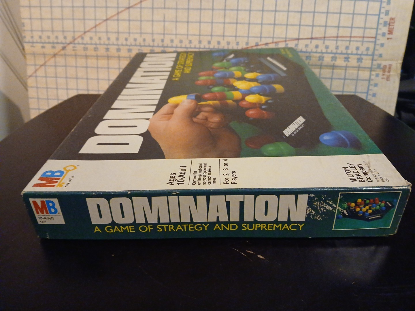 Domination Board Game by Milton Bradley 1982