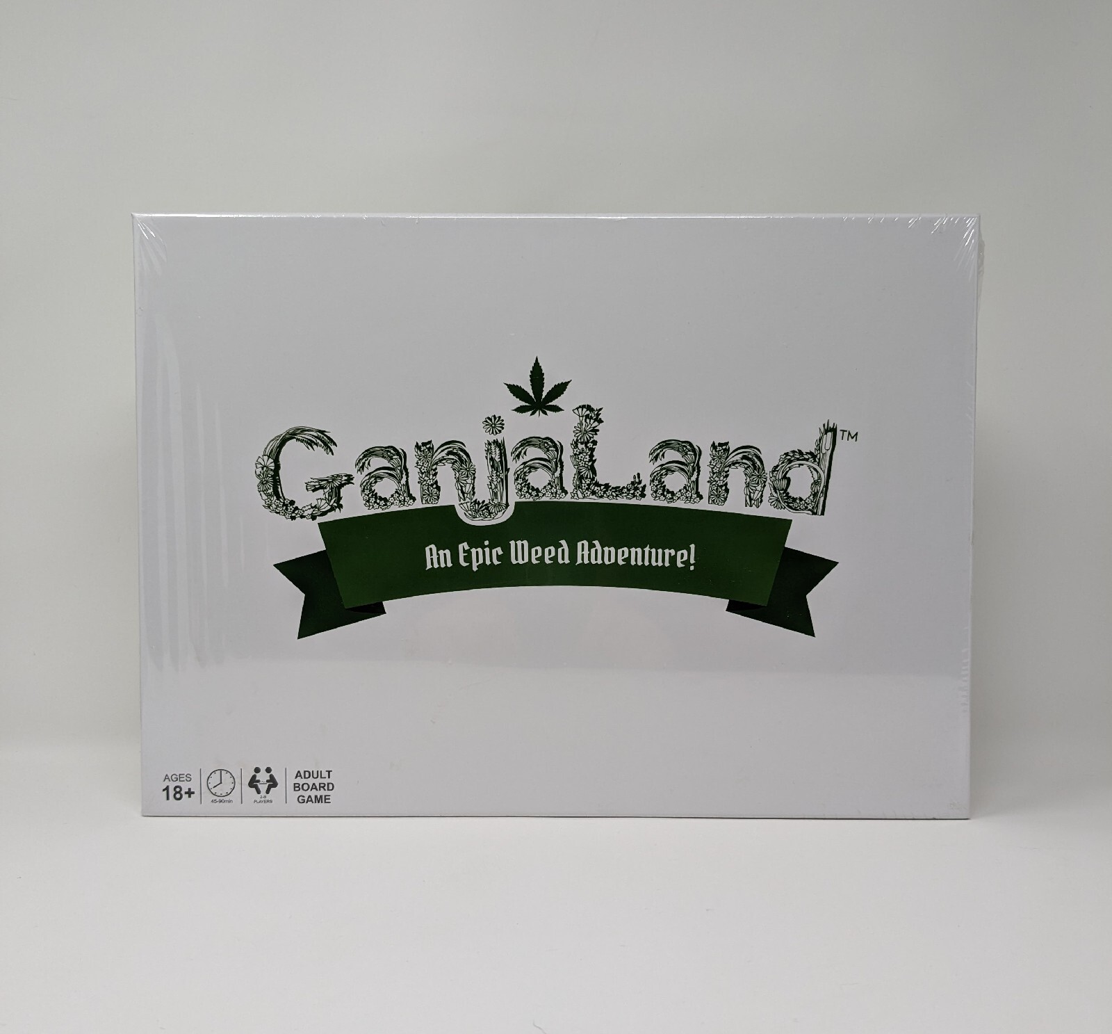 GanjaLand – An Epic Weed Adventure Adult Board Game – New Sealed
