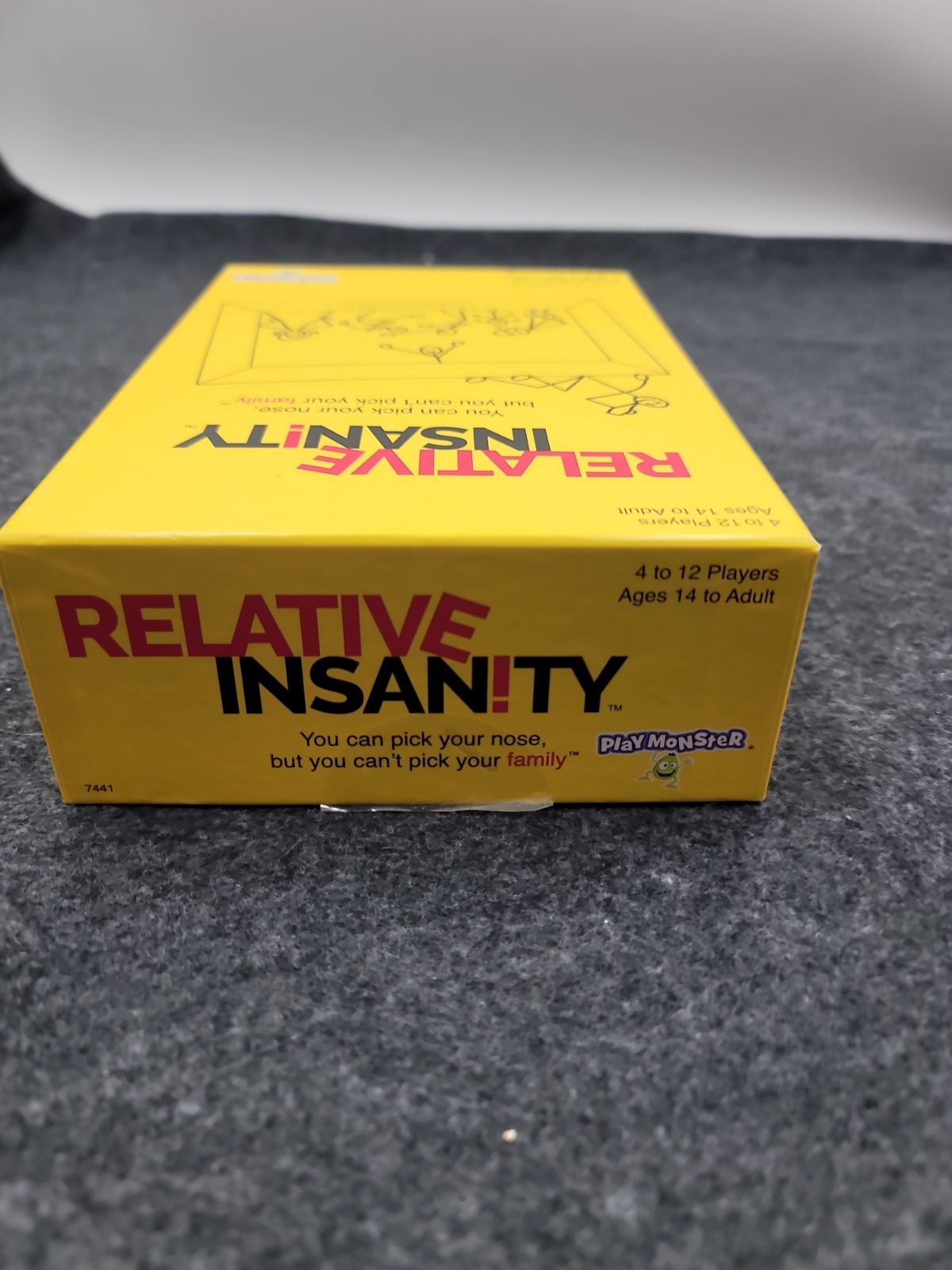 Relative Insanity Game -Jeff Foxworthy-Used Once- Family Fun- Game Night
