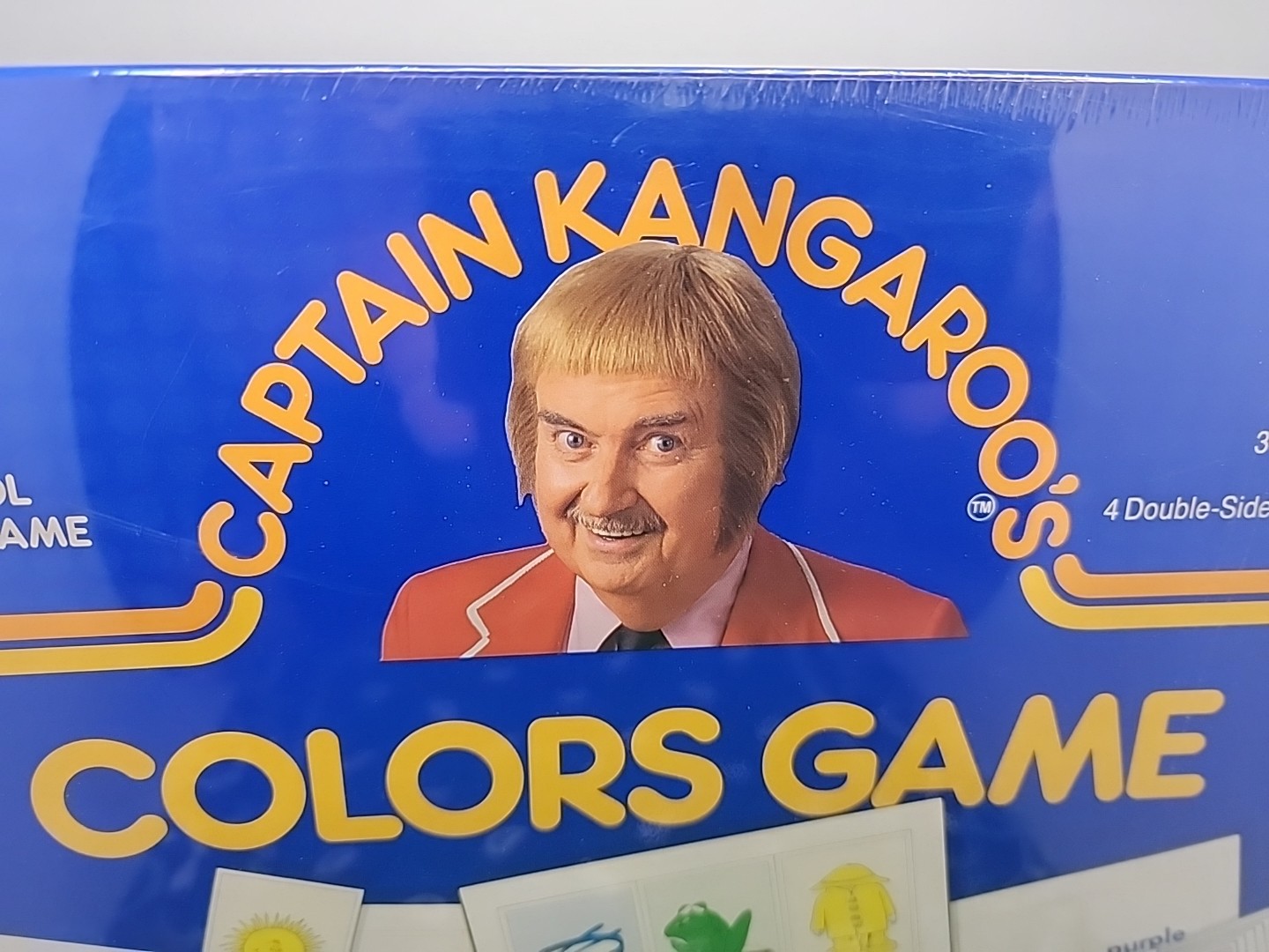 1987 Captain Kangaroo School Zone Colors Game, Brand New/Sealed. Preschool Learn