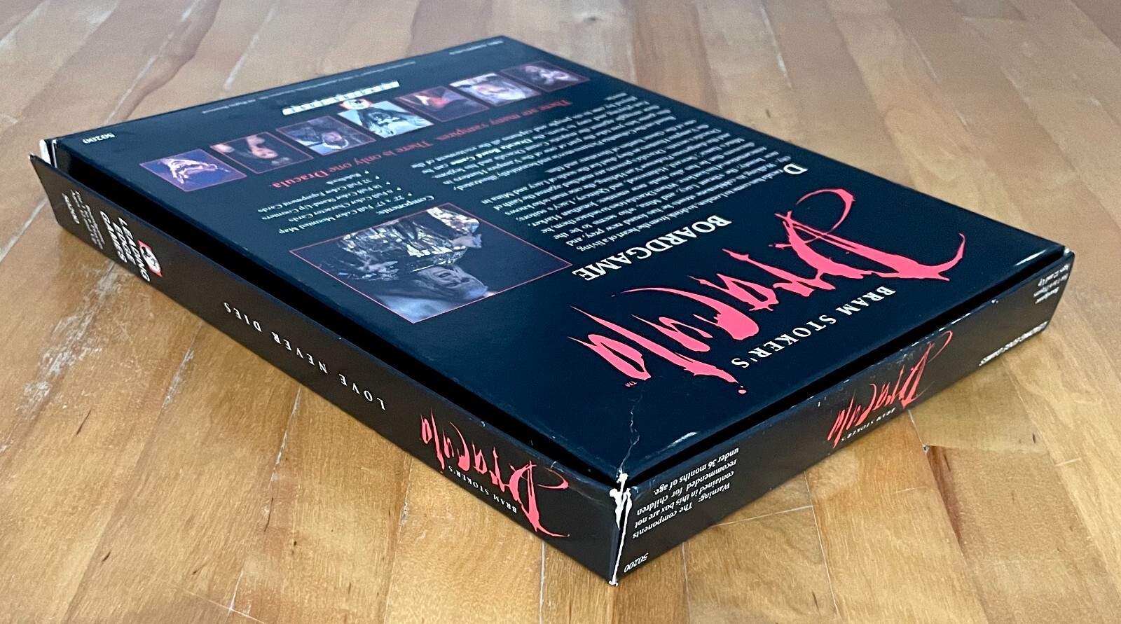 BRAM STOKER’S DRACULA BOARD GAME – COMPLETE & UNPUNCHED – LEADING EDGE GAMES