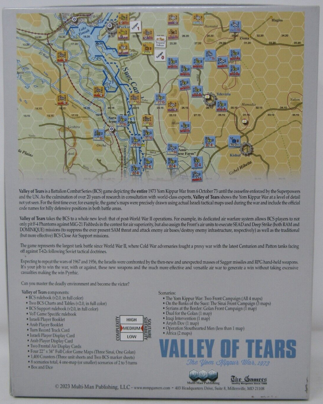 Multi-Man Publishing Valley of Tears Battalion Combat Series