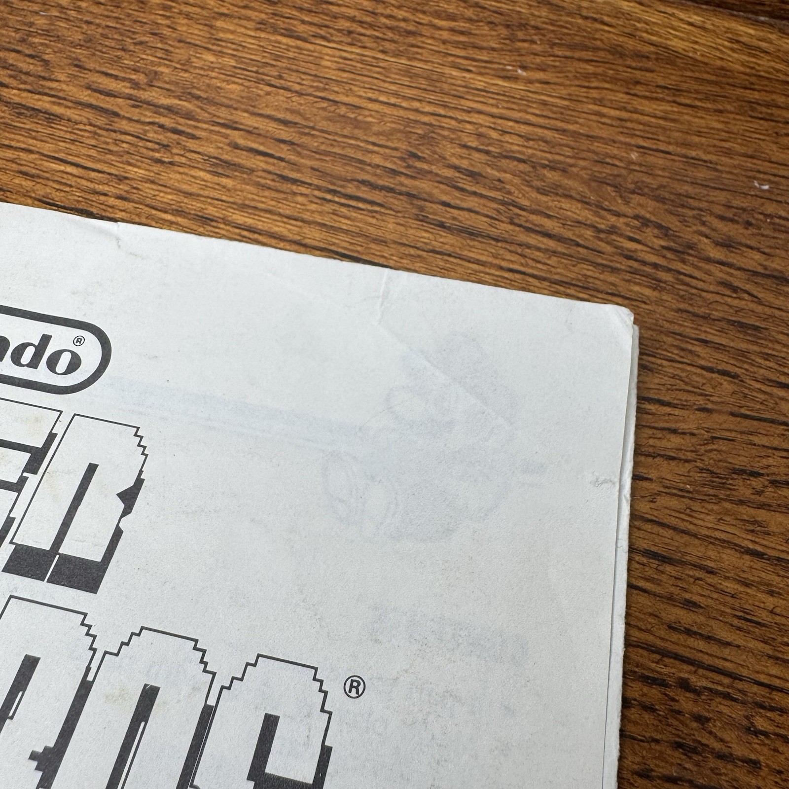 1988 Super Mario Bros. Board Game by Milton Bradley Instruction Booklet