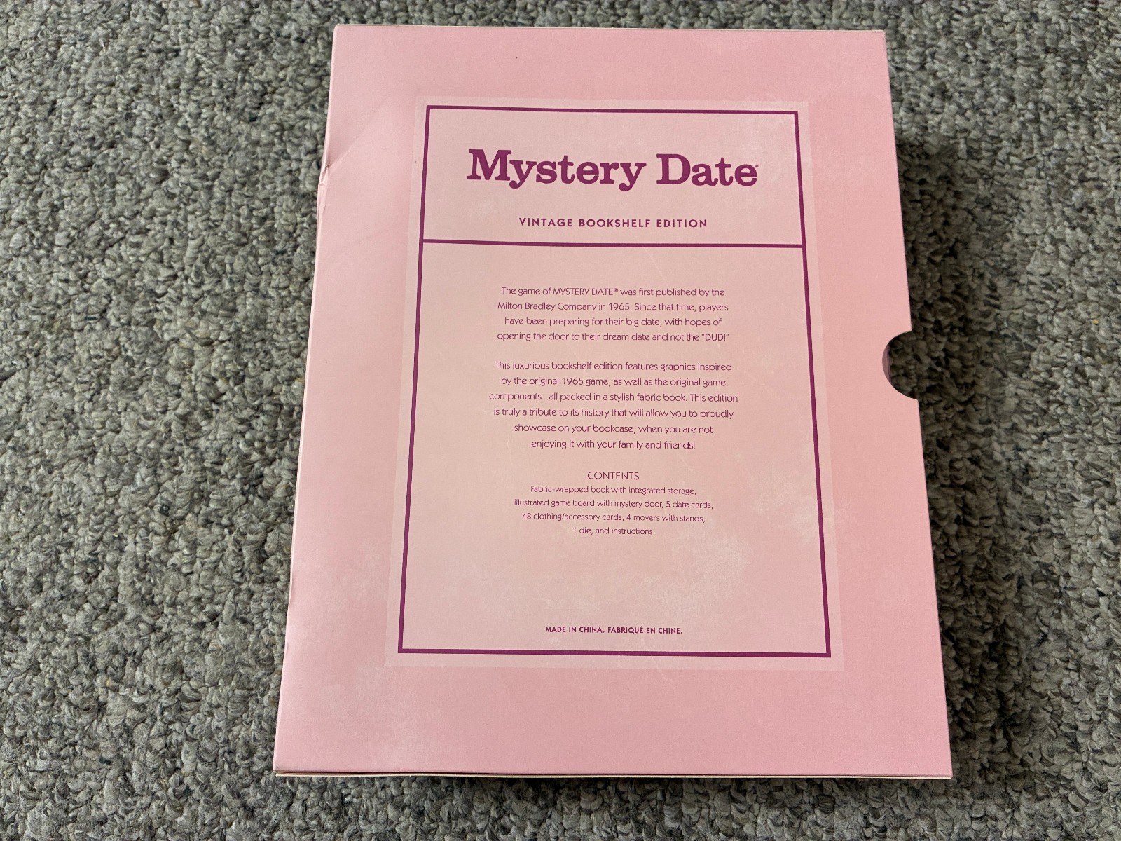 Mystery Date – Hasbro 2022 (Vintage Bookshelf Edition) – Complete