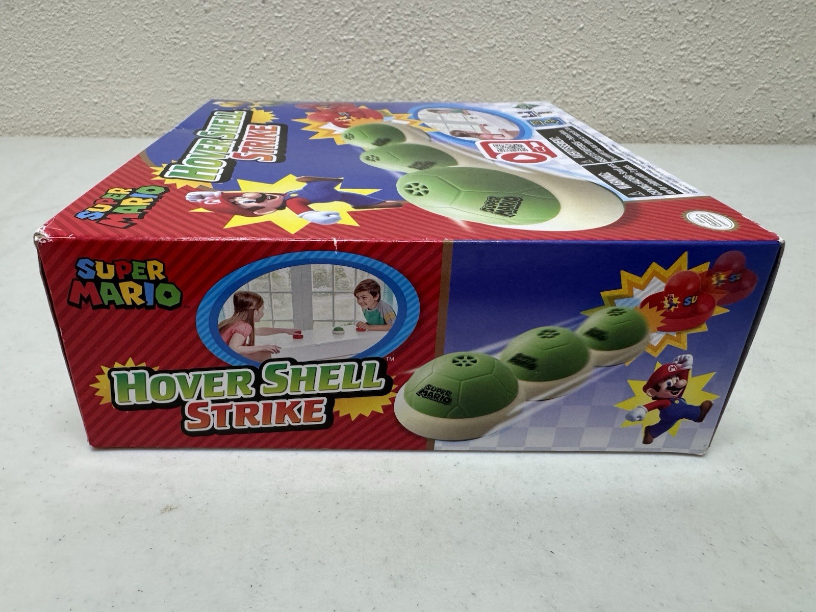 Epoch Games Super Mario Hover Shell Strike Tabletop or Floor Multiplayer Game