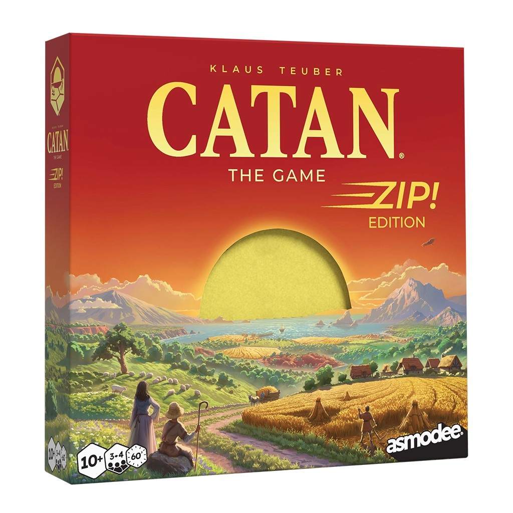 Catan Zip! Board Game – Travel Edition