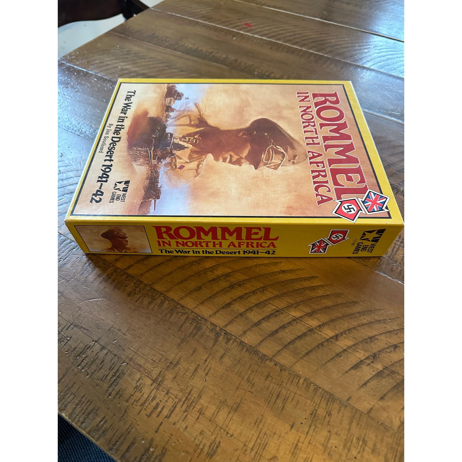 West End Wargame Rommel in North Africa DESERT 1941-42 GAME VINTAGE 1986 NEW