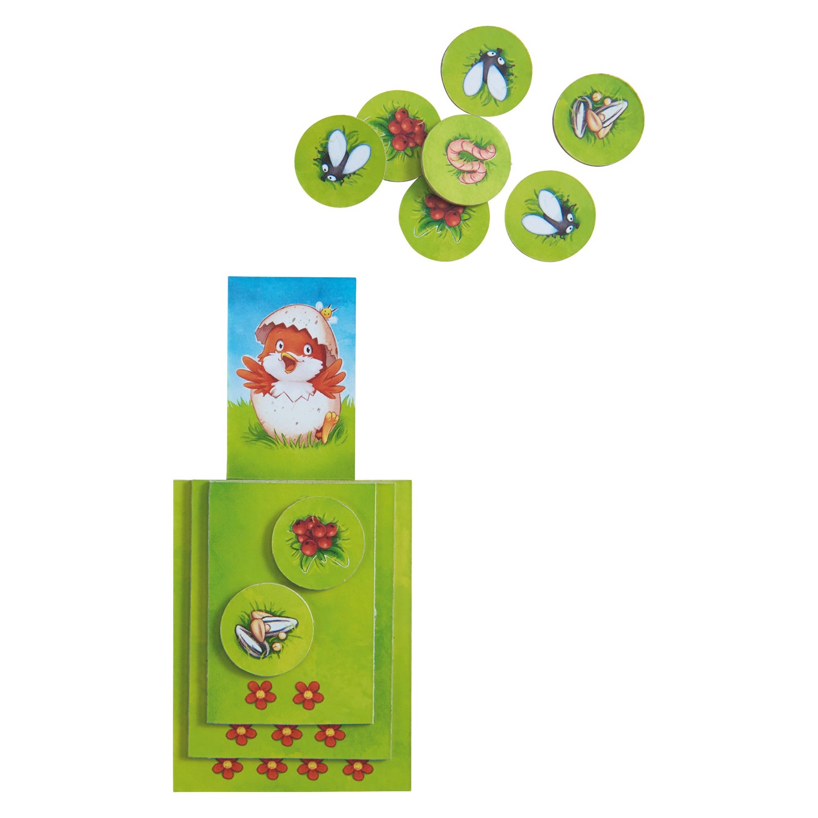 HABA Little Bird, Big Hunger – A Cheerfully Cheeky Collecting Game for Ages 3