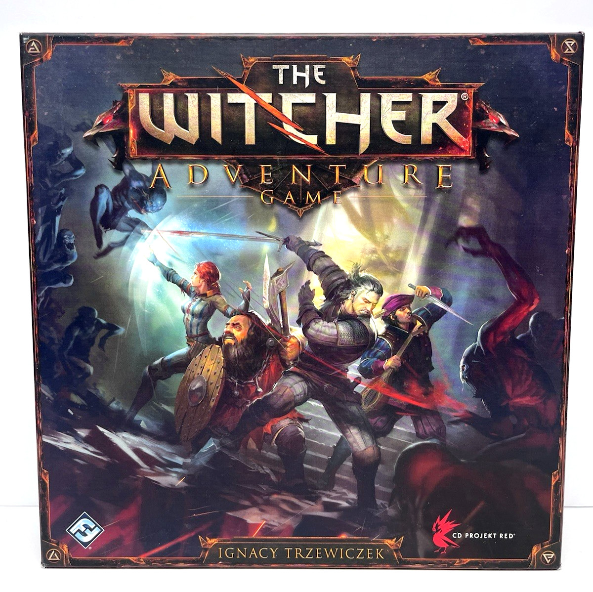 Witcher Adventure Board Game CD Projekt Red 2014 Fantasy Flight EUC Complete